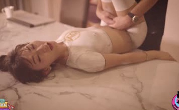 June Liu 刘玥  SpicyGum & Fanny Ly - 足球俱乐部性感的亚洲新兵 - 3som - FFM （JL_149）