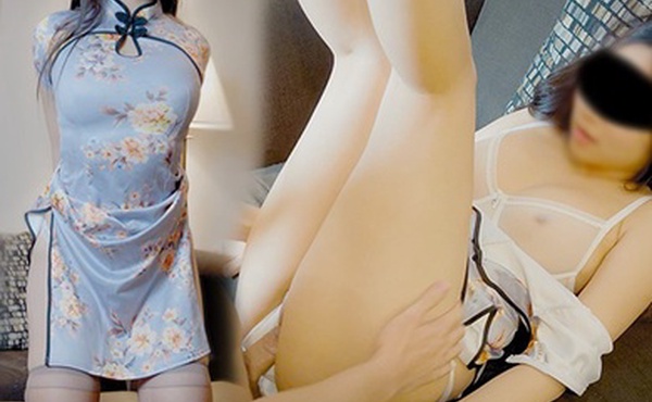 My Teen Step Sister surprises Me in Chinese Qipao - 丝袜旗袍少女[棒棒糖]