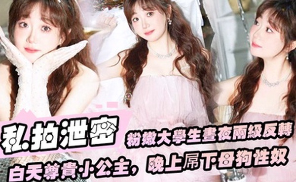 私拍泄密粉嫩大学生昼夜两级反转白天尊贵小公主晚上屌下母狗性奴