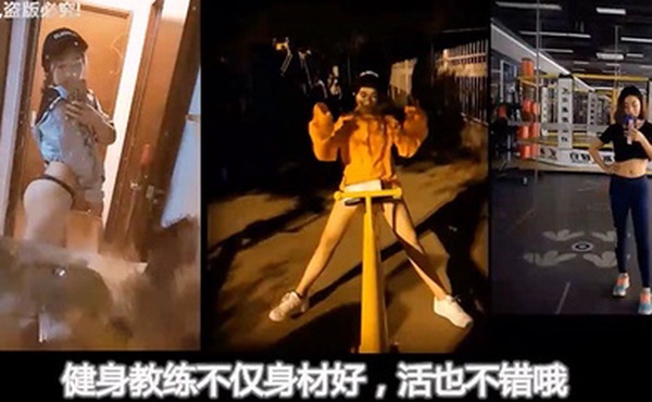 健身教练和职业OL的3P游戏两大美女玩得嗨爆用道具调教到高潮后抢着吃鸡巴求操轮流干也满足不了