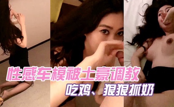 性感车模被土豪调教吃鸡狠狠抓奶被操淫荡娇喘