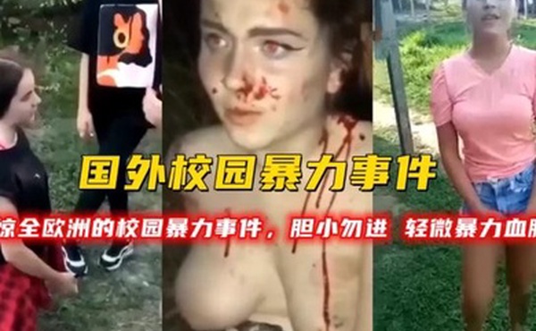 国外校园暴力事件震惊全欧洲的校园暴力事件胆小勿进轻微暴力血腥