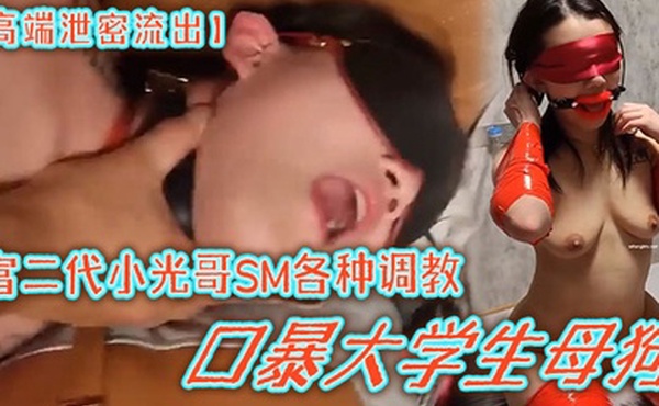 高端泄密流出富二代小光哥SM各种调教口暴大学生母狗有钱人真会玩