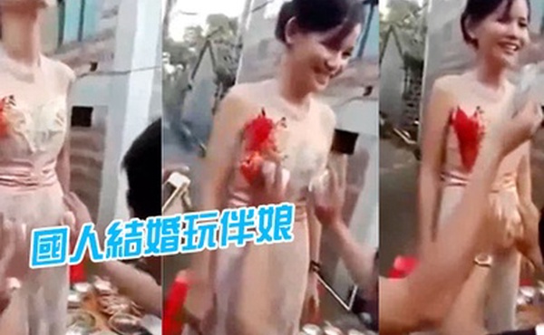 國人結婚玩伴娘D招數真係大開眼界