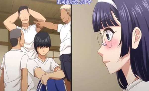 第二集俱樂部主席佐倉詩織誤以為俱樂部房間是空房間向俱樂部房間裡的三名學生喊話成功-動漫精品