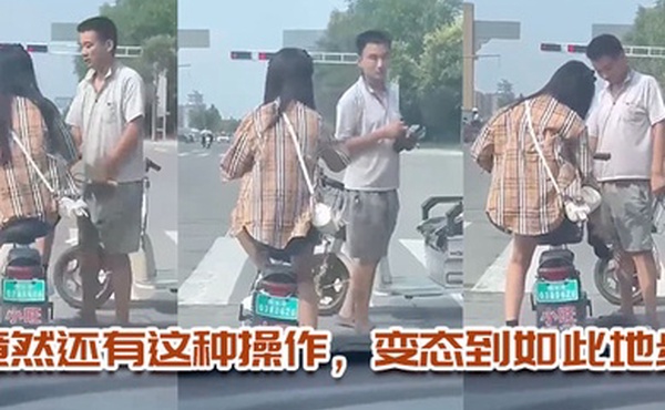 竟然还有这种操作变态到如此地步这小姐姐真配合啊