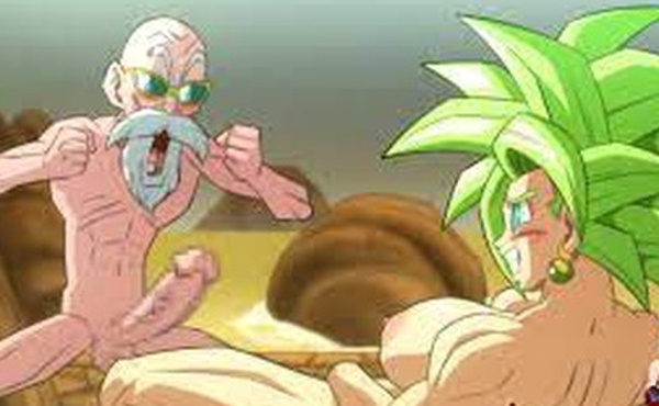 七龙珠龟仙人向大家展示了他巨大的鸡巴人老鸡巴不老