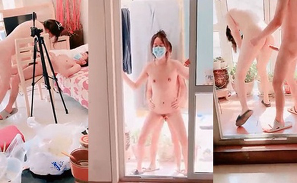 重磅福利原创小夫妻阳台桌椅狗式互舔爱爱闺蜜在一旁指挥作战超精彩刺激小野猫